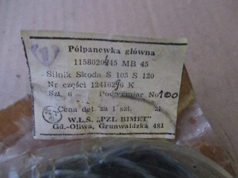 Skoda 100s 105 110 120 panewki