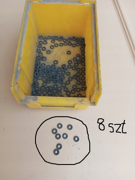 Fiat 125p oringi uszczelniacze zaworow wydechowych i ssacych 8szt
