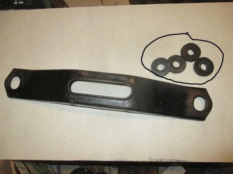 Fiat 125p polonez poduszka poprzeczki skrzyni biegow nowa 4szt