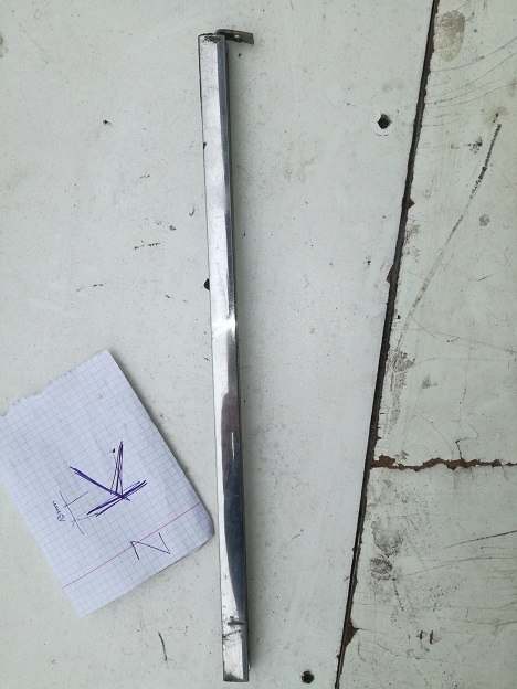 Fiat 125p prowadnica slupek szyby tylny