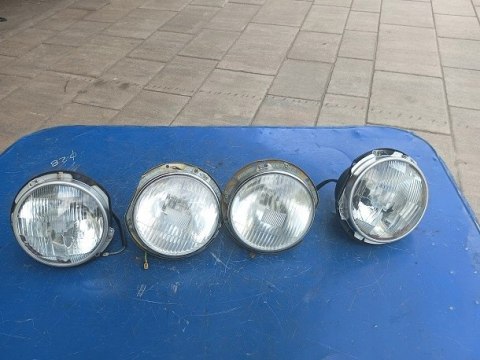 Fiat 125p reflektor lampy przednie 4szt