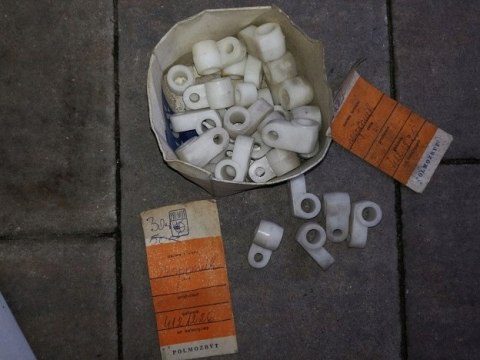 Fiat 125p wspornik tulejka mocowania dzwigni pedalu gazu