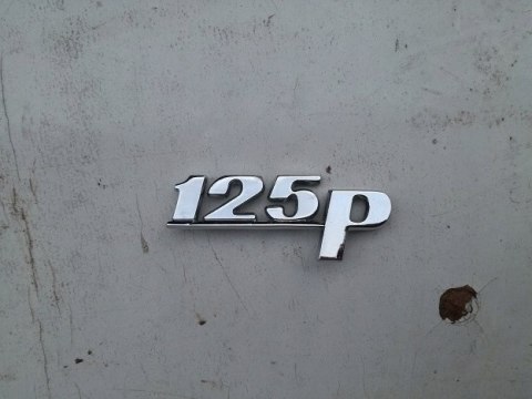 Fiat 125p znaczek emblemat 125p
