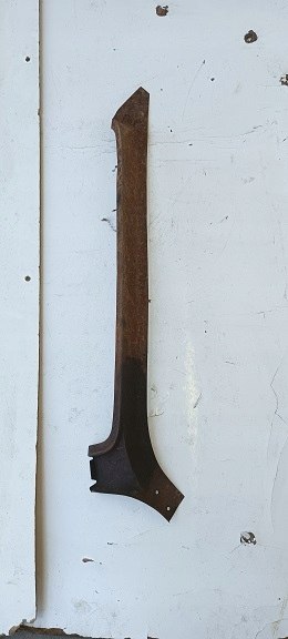 Fiat 126p slupek dachu przy szybie