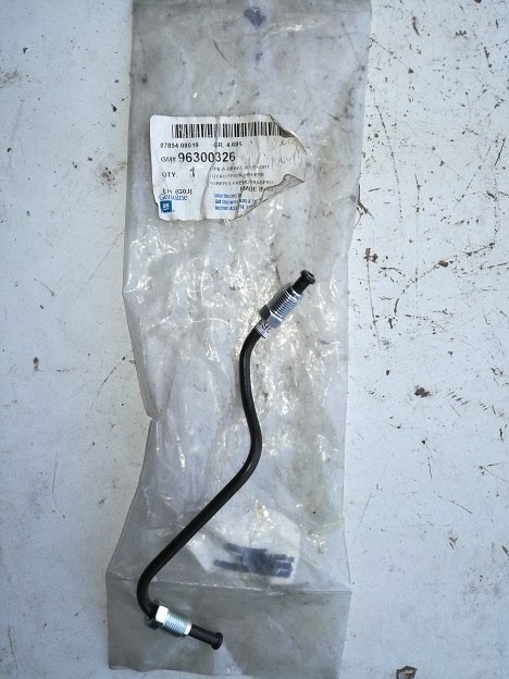 Daewo nubira przewod hamulcowy lewy tylny 96300326