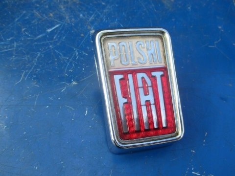 Fiat 125p znaczek emblemat POLSKI FIAT oryginalny