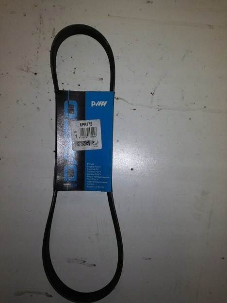 Toyota peugeot citroen opel pasek klinowy 6PKx875